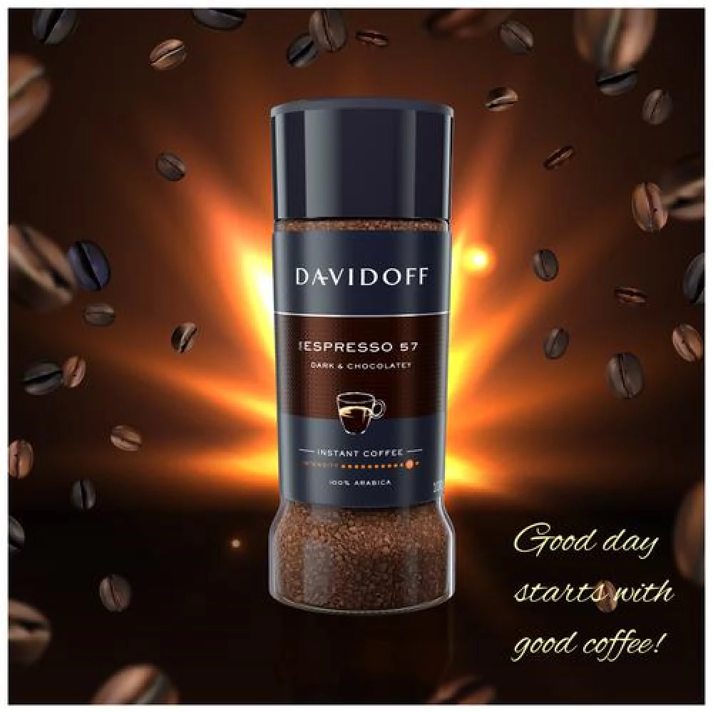 Davidoff Rich Aroma Instant Coffee, 100 g Bottle-9.webp